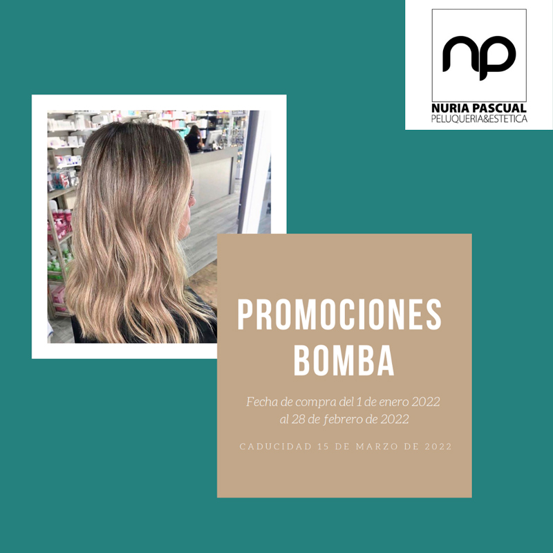 Promocions Perruqueria Nuria Pascual Anecblau
