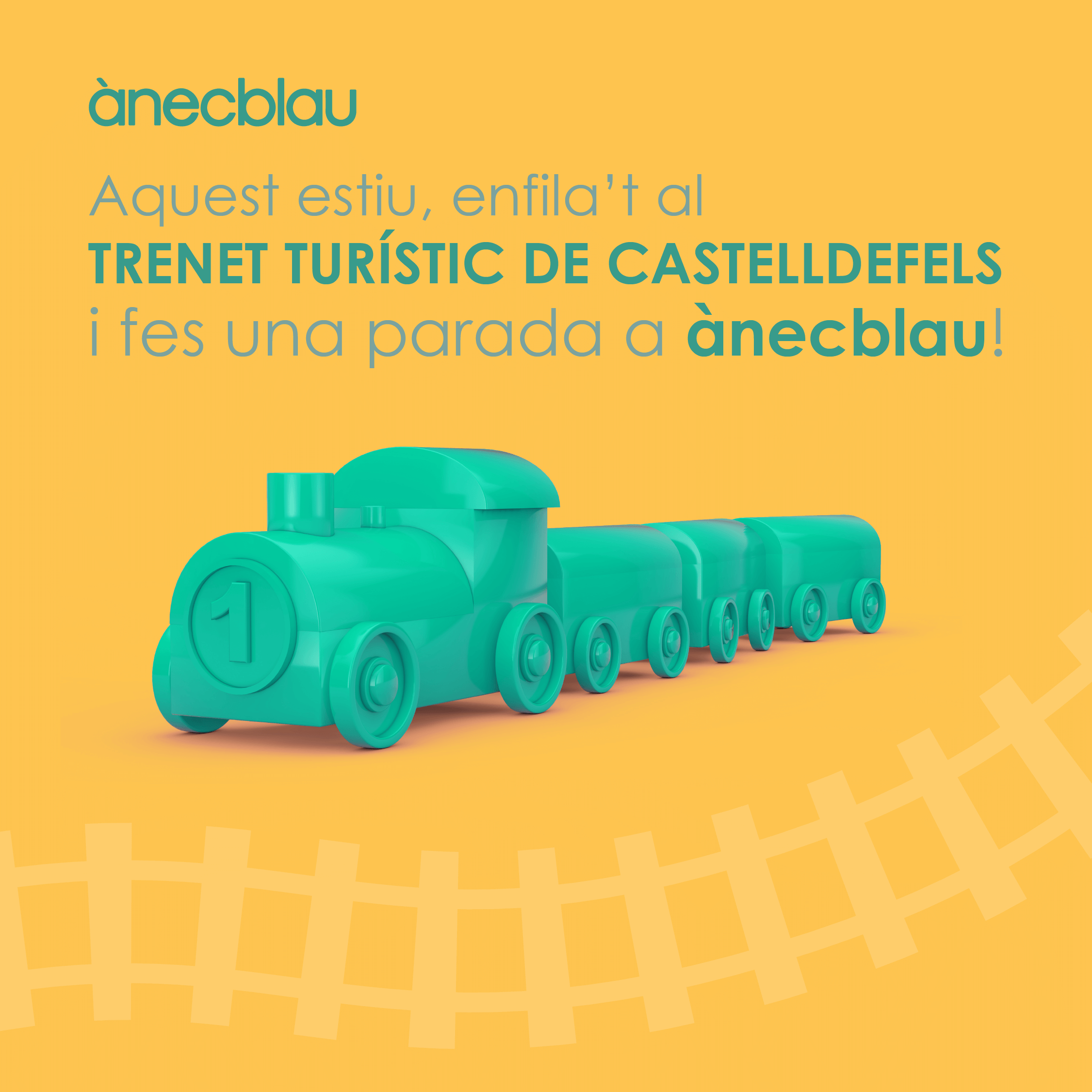 Enfila’t al Trenet Turístic de Castelldefels