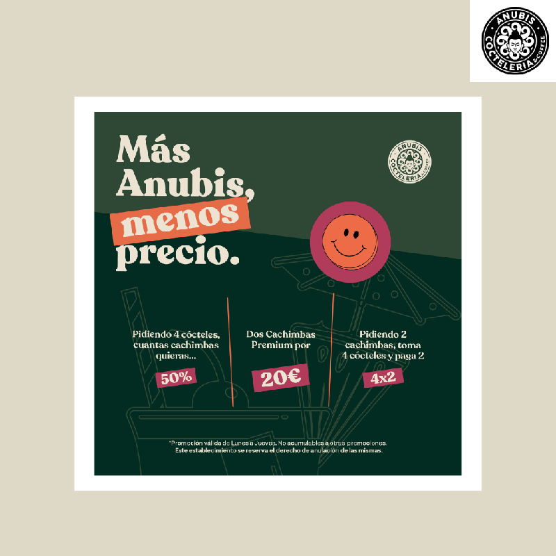 Promocions Promos Anubis Anecblau