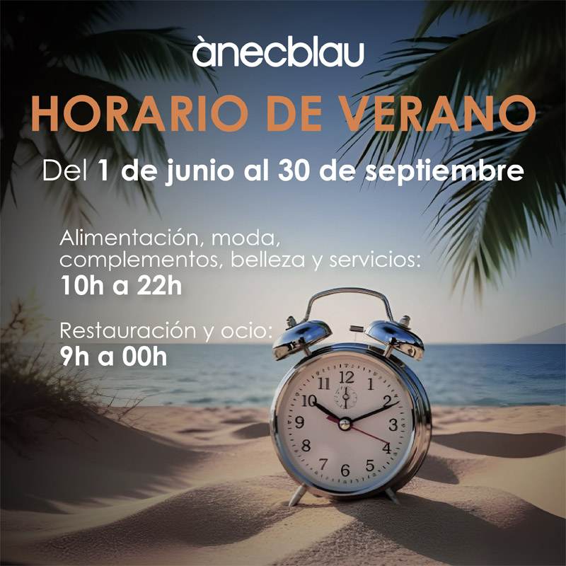 HORARIO DE VERANO