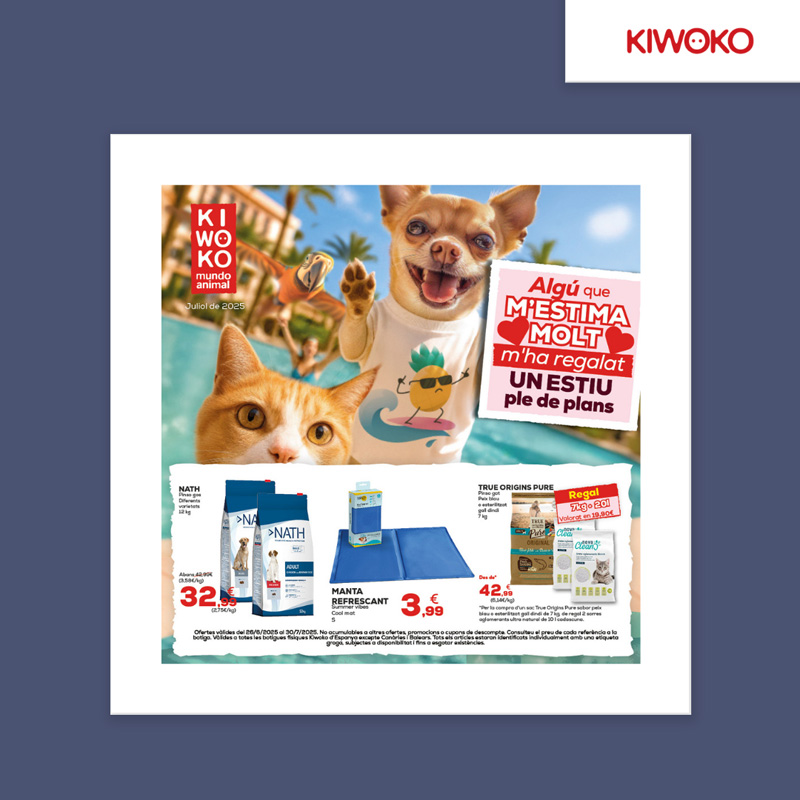 Promociones Kiwoko Anecblau