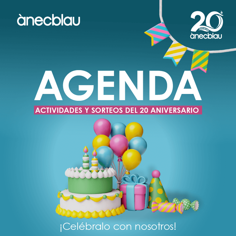 ¡CELEBRAMOS NUESTRO 20 ANIVERSARIO CON UN MES LLENO DE PLANES!