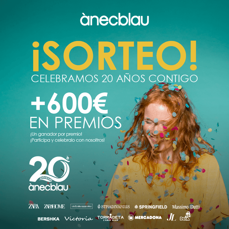 ¡SORTEO ESPECIAL 20º ANIVERSARIO!