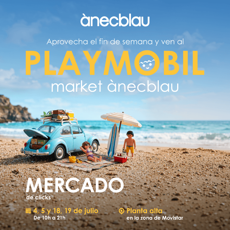 ¡Vuelve el Playmobil Market a ànecblau!