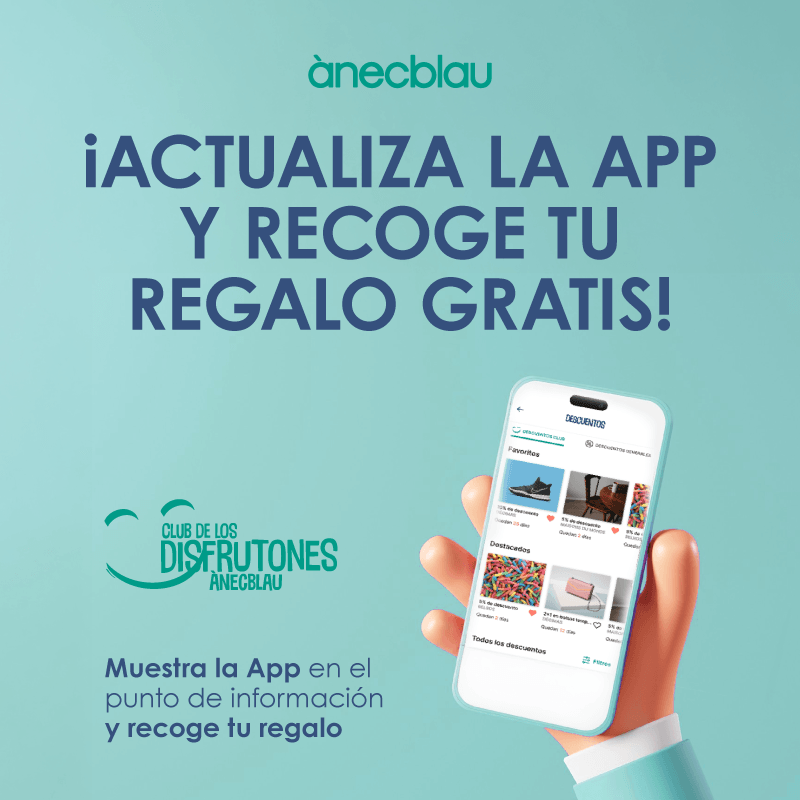 ¡Actualiza la App del Club Disfrutones y llévate un REGALO DIRECTO!