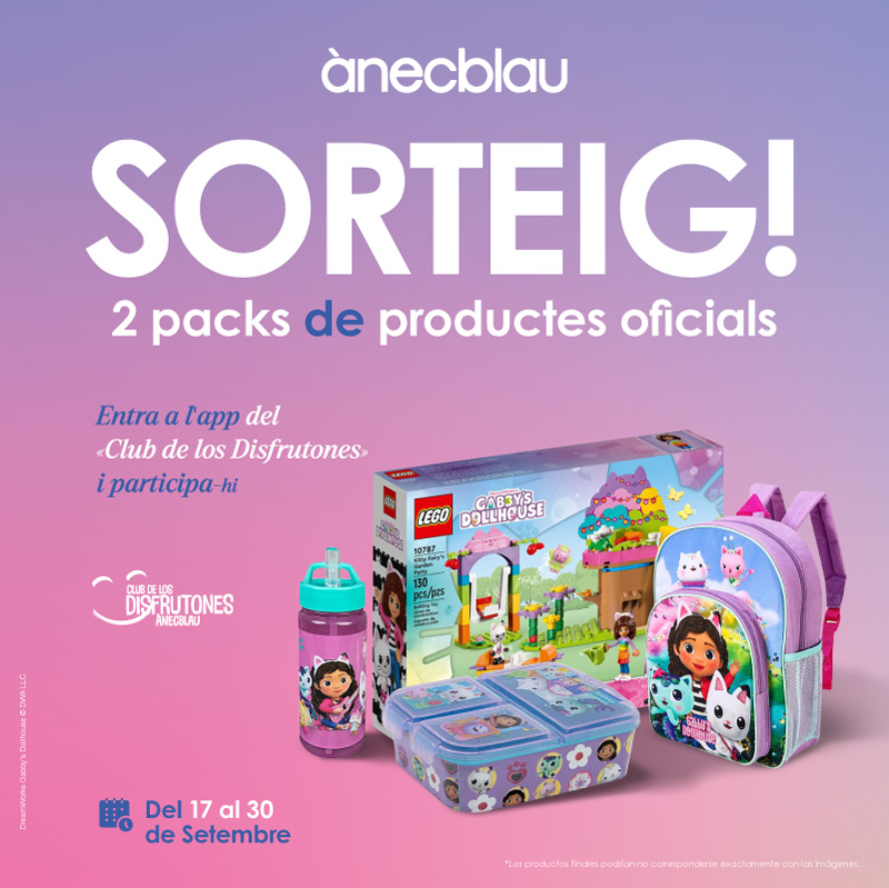 SORTEIG EXCLUSIU!
