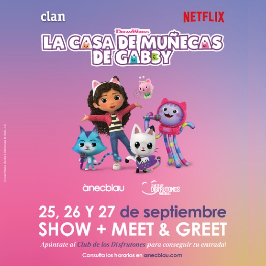 La Casa de Muñecas de Gabby llega a ànecblau