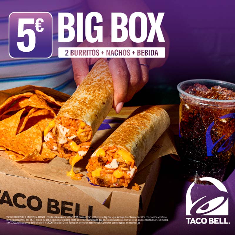 Promociones Taco Bell Portal de la Marina