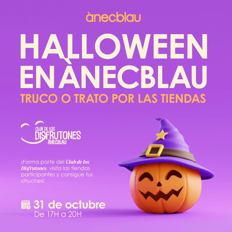 Halloween en ànecblau: ¡llega el Truco o Trato!