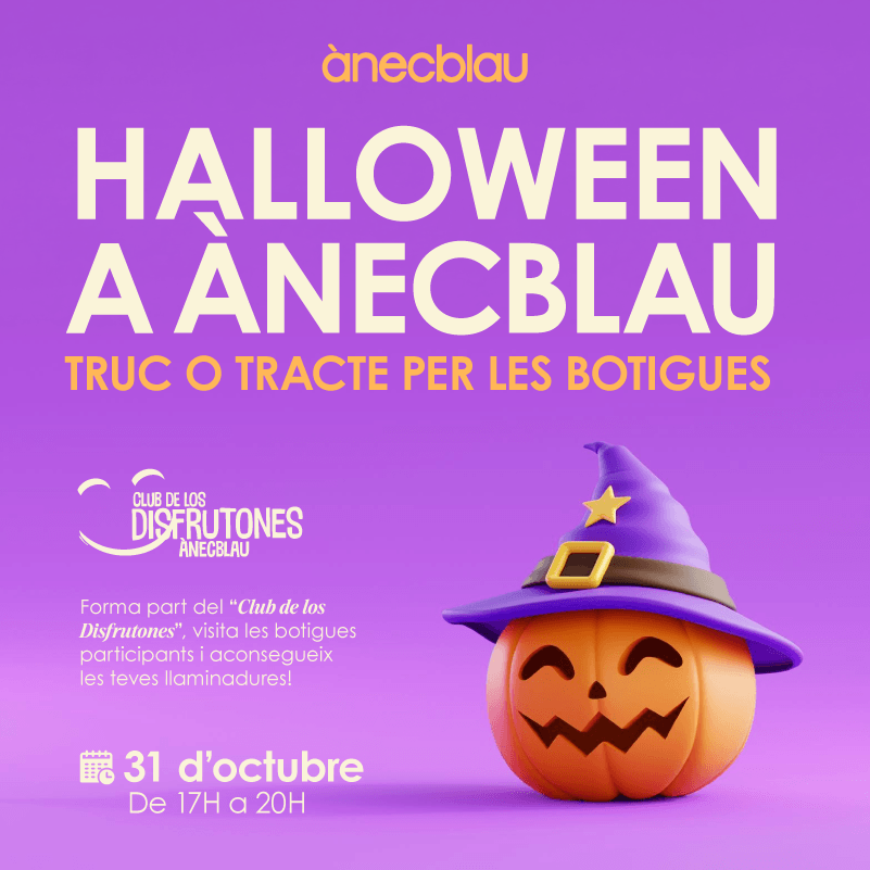 Halloween a ànecblau: arriba el Truc o Tracte!