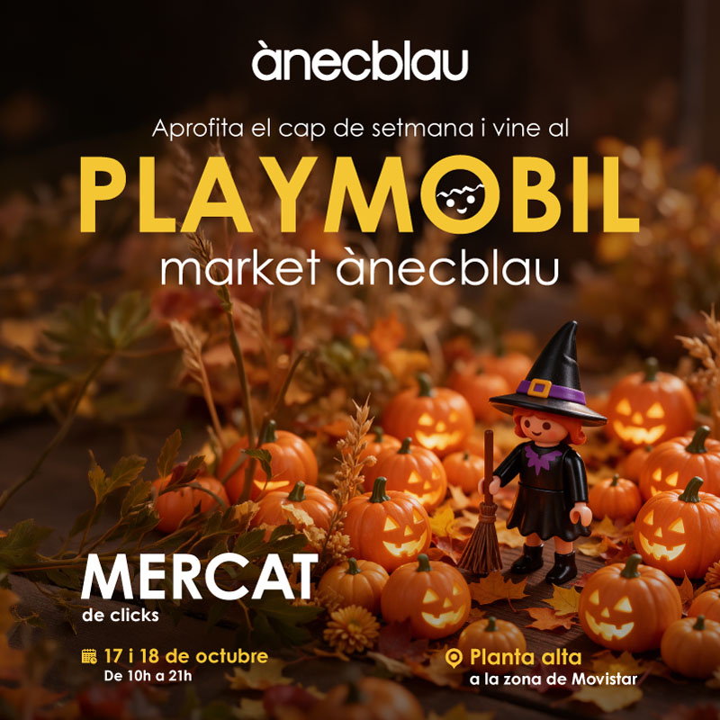 Vine a gaudir del PLAYMOBIL Market a ànecblau!